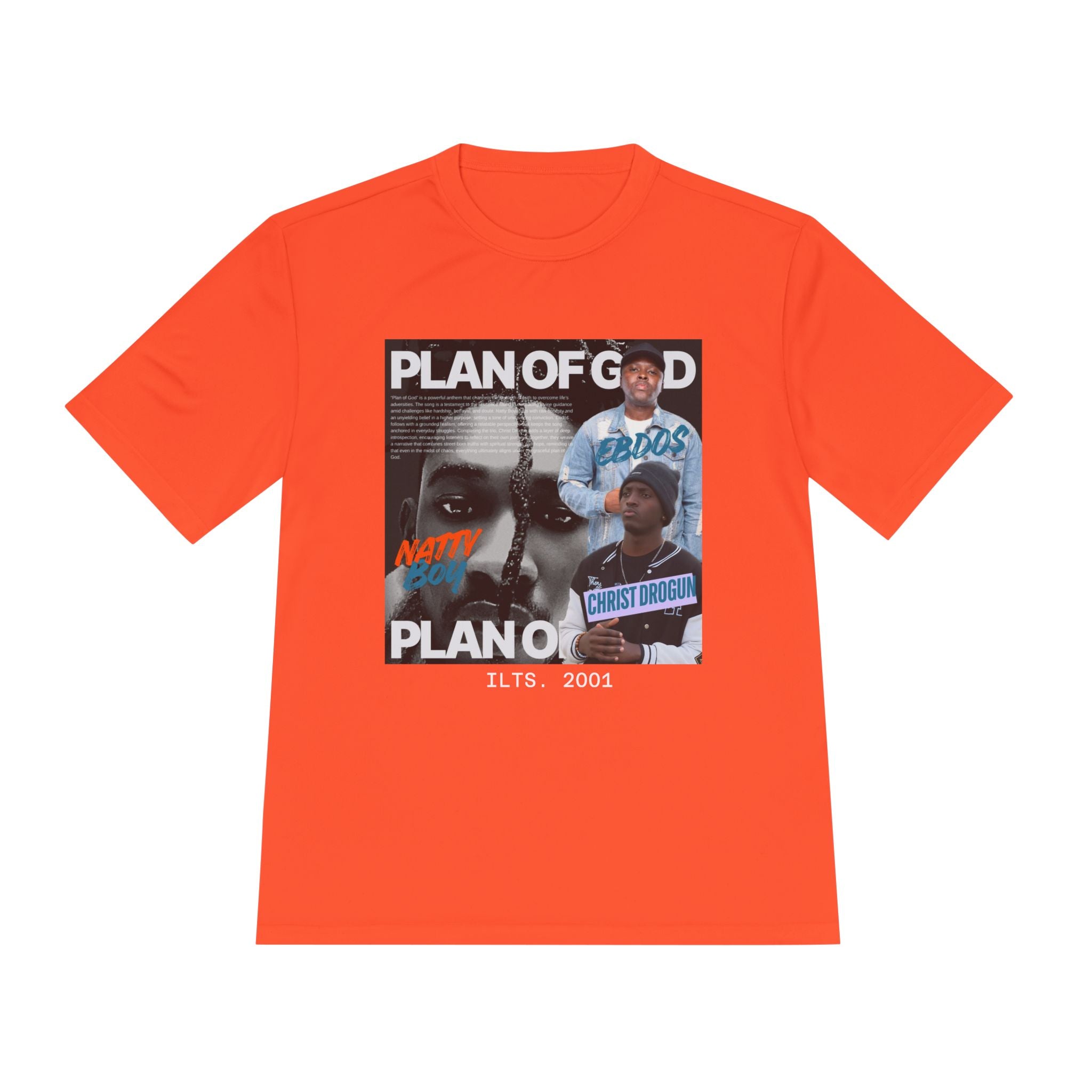 Plan of God Graphic Tee — Inspirational Streetwear Moisture-Wicking Shirt