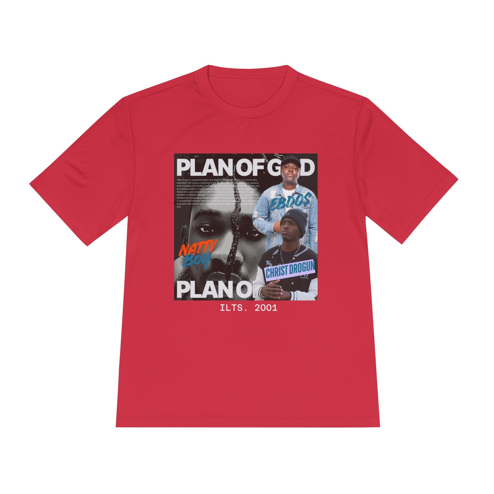 Plan of God Graphic Tee — Inspirational Streetwear Moisture-Wicking Shirt