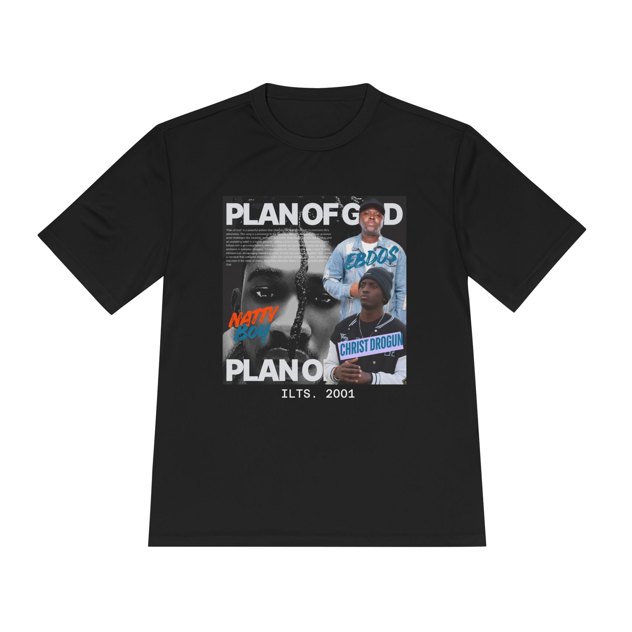Plan of God Graphic Tee — Inspirational Streetwear Moisture-Wicking Shirt