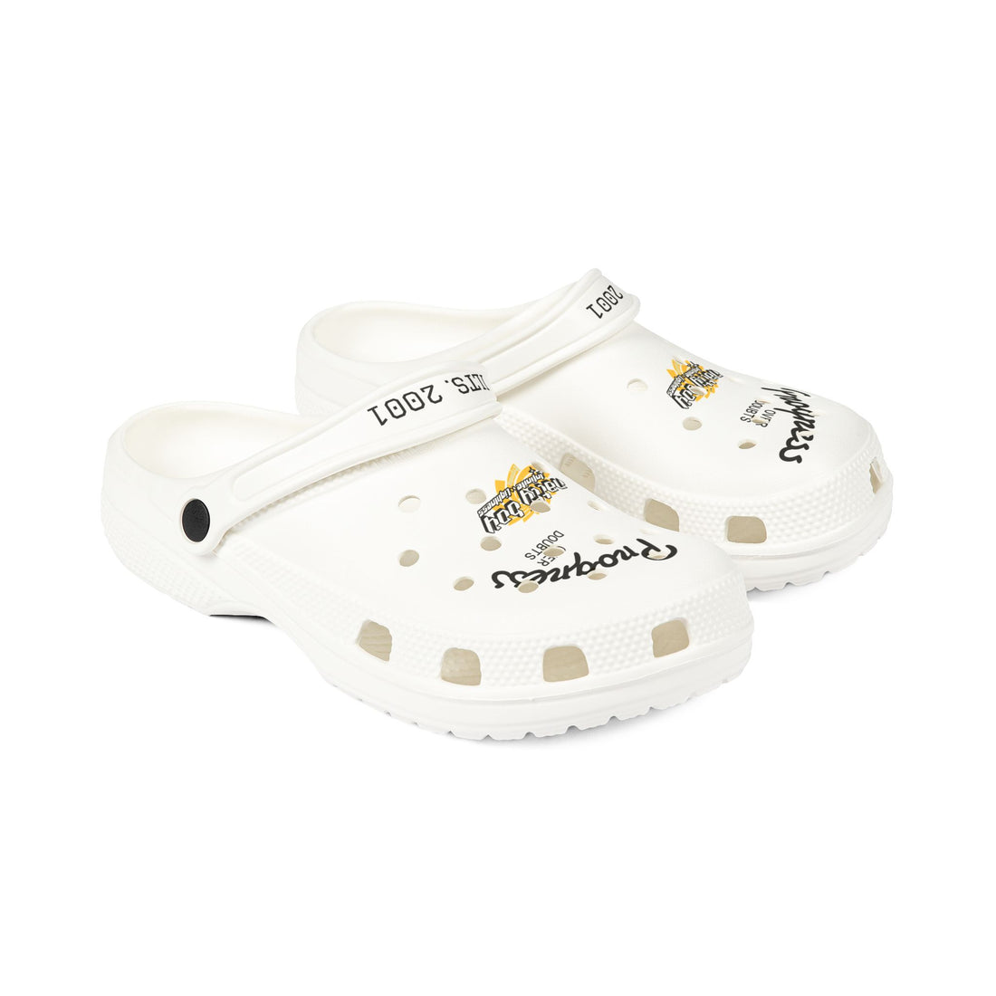 Progress Over Doubts EVA Foam Shoes - Casual Comfort, Fun Outdoor Footwear, Gift for Teens, Summer Slides, Waterproof Clogs